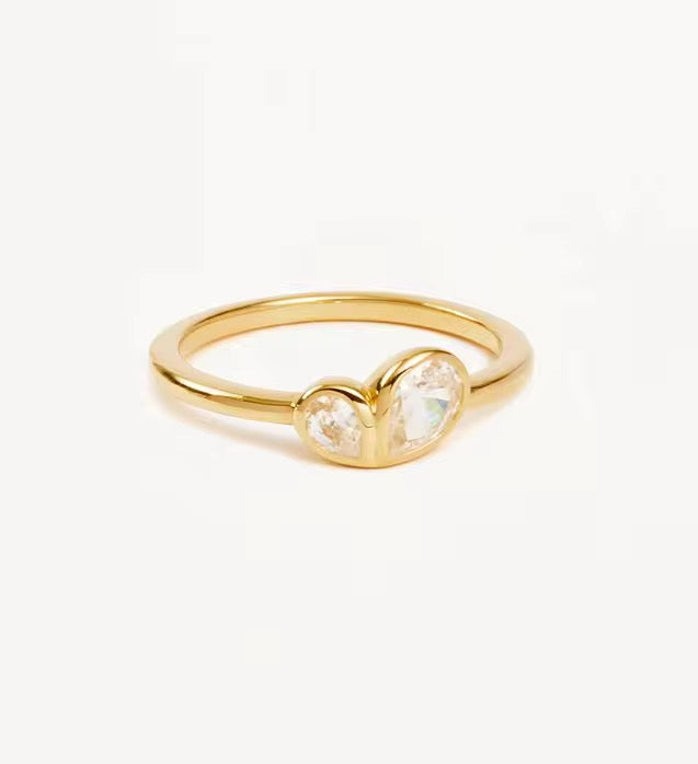 Bague Argent& Zircon - Dakar