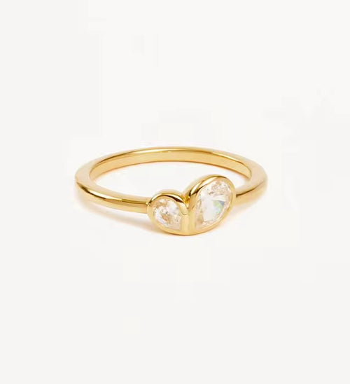 Bague Argent& Zircon - Dakar