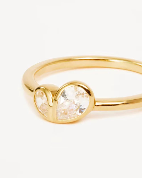 Bague Argent& Zircon - Dakar