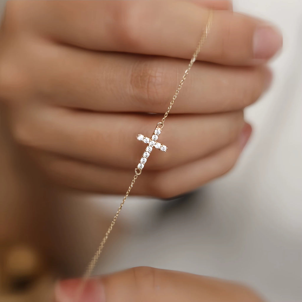 Bracelet Croix en Argent - Dakar