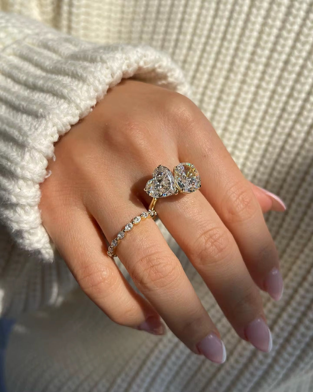 Bague Siamo en Argent & Zircon - Dakar