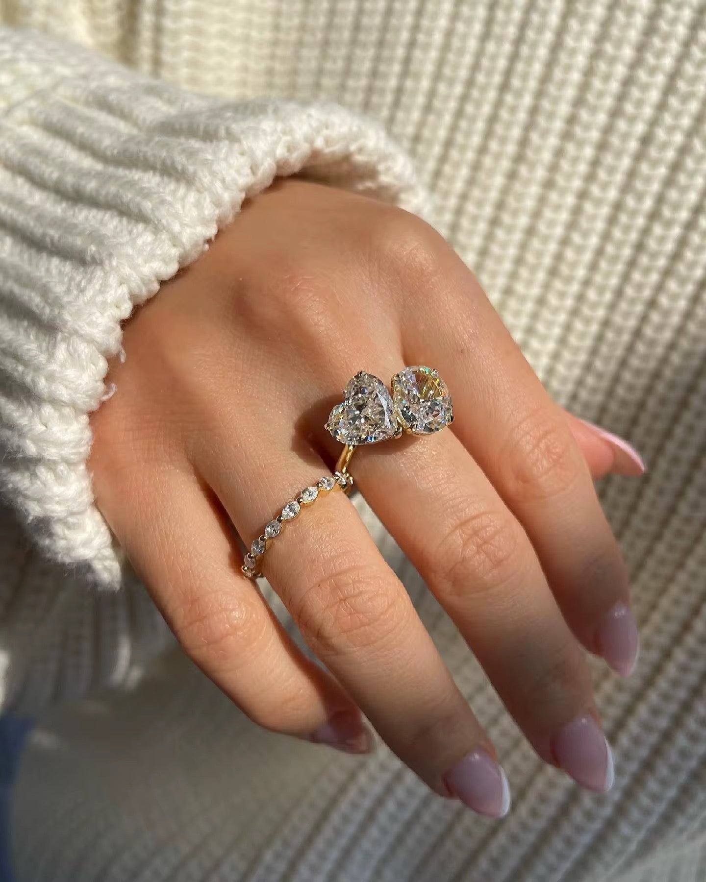 Bague Siamo en Argent & Zircon - Dakar