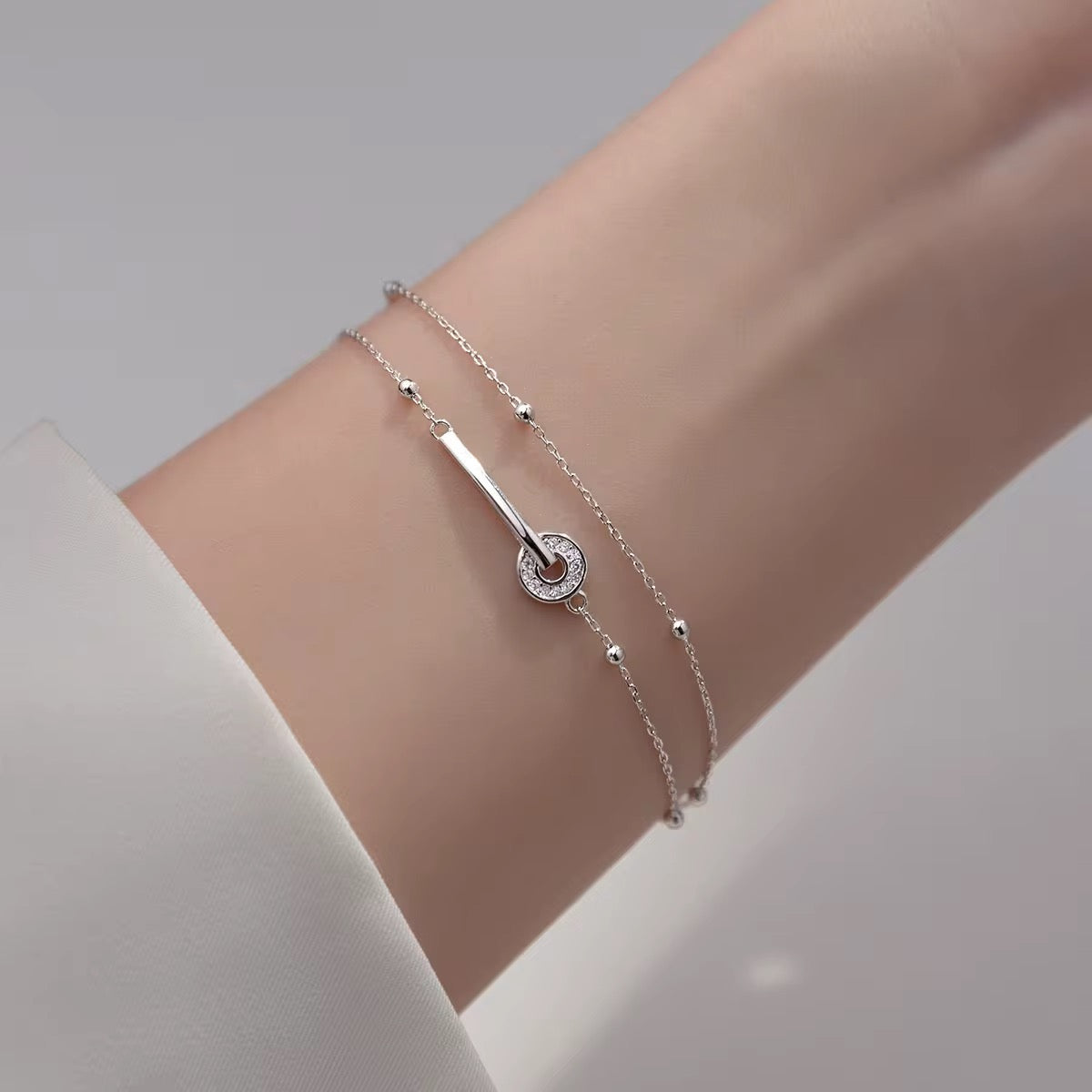 Bracelet en Argent Key - Dakar