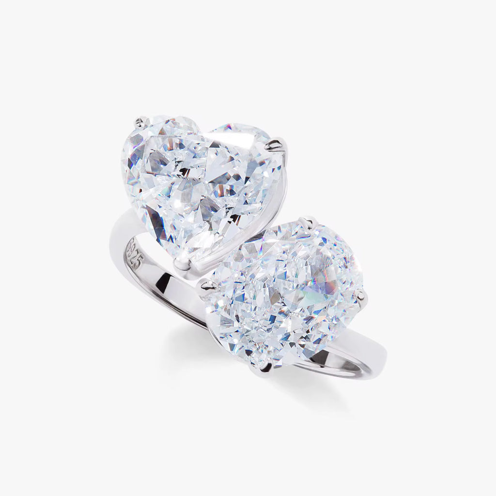 Bague Siamo en Argent & Zircon - Dakar