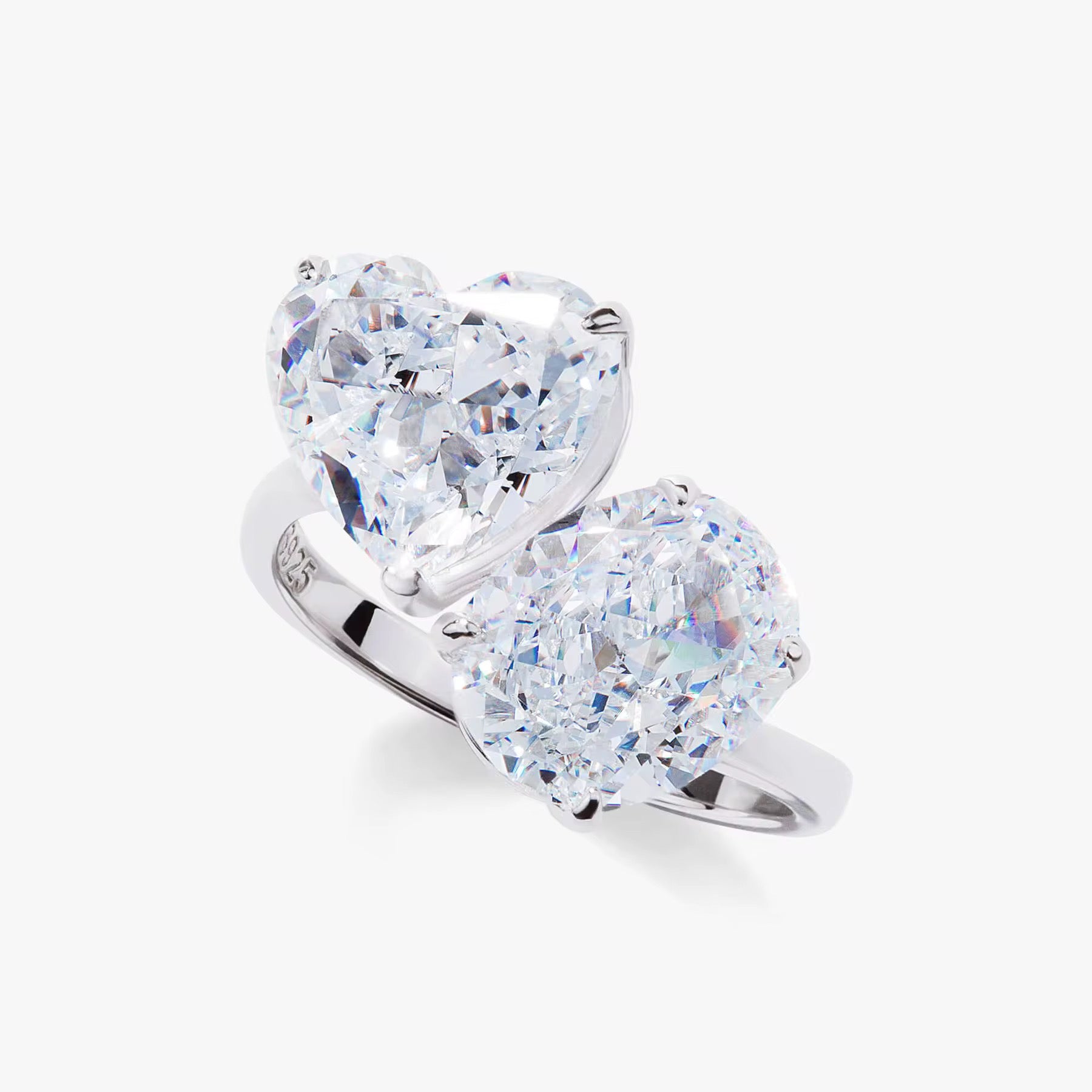 Bague Siamo en Argent & Zircon - Dakar