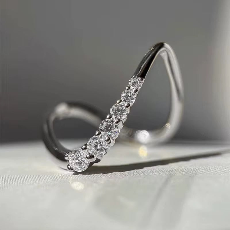Bague Wave en Argent 925 - Dakar